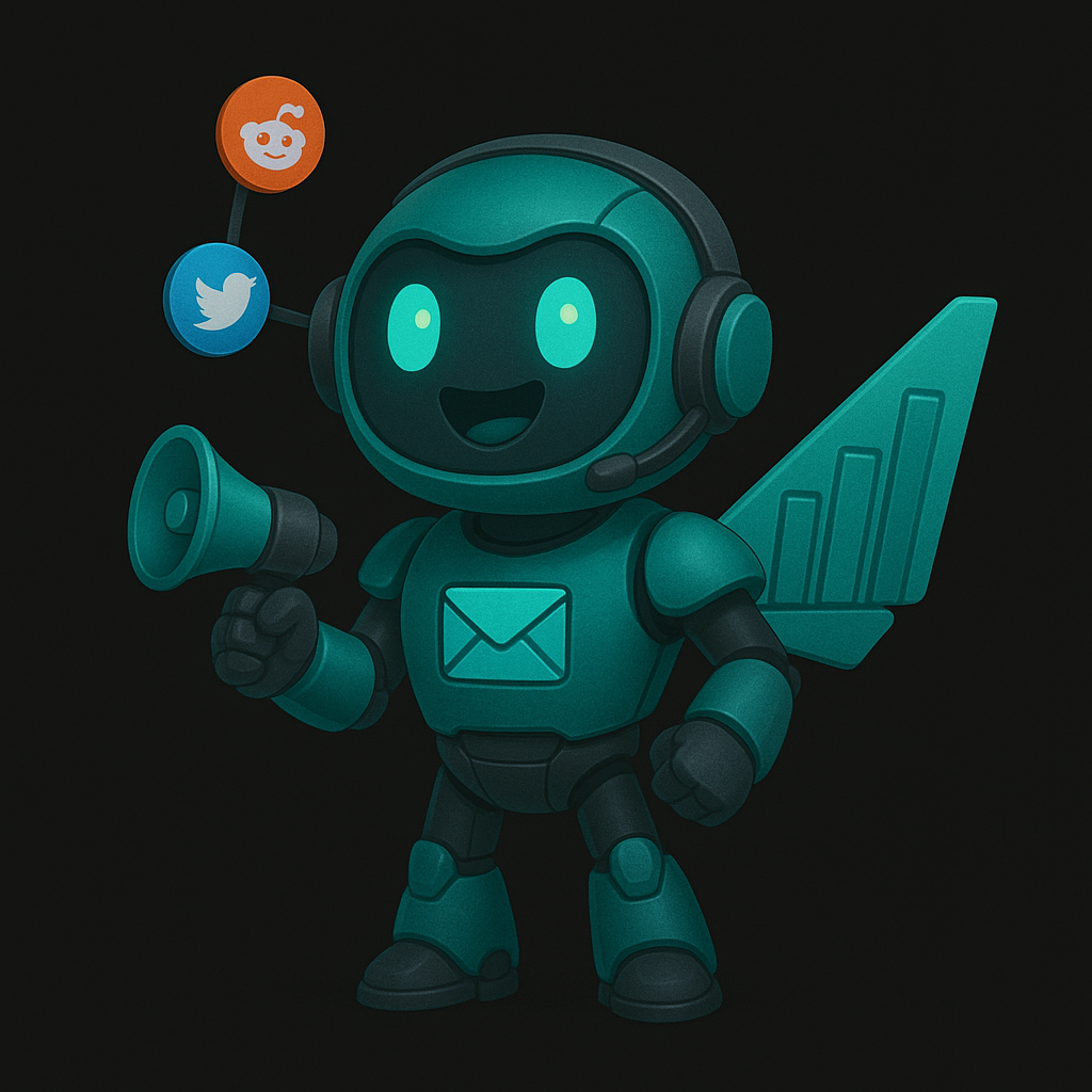 Marlo Marketing AI Agent - Social media mining and email nurturing automation